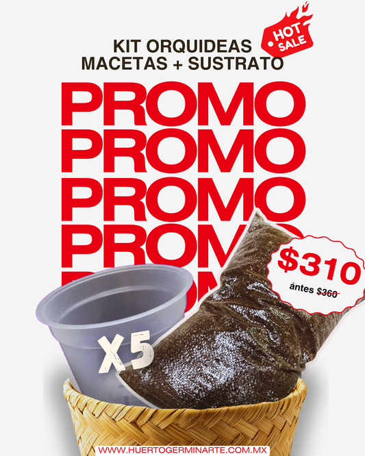 Kit Macetas y sustratos