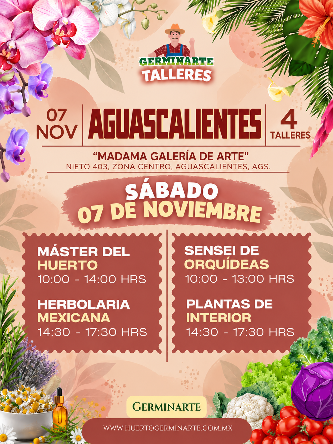 Aguascalientes Sábado 7 de noviembre