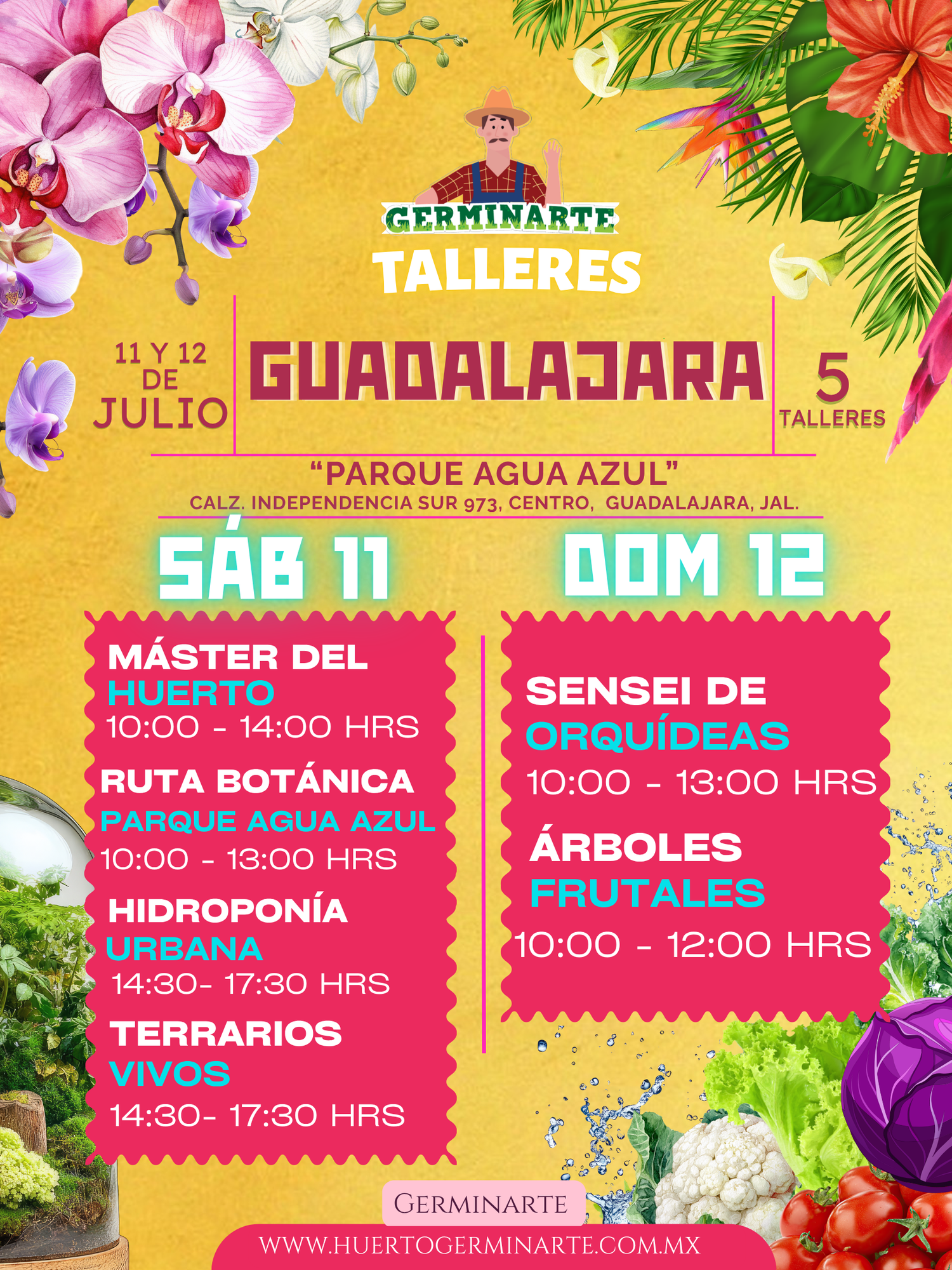 Guadalajara 11 y 12 de julio