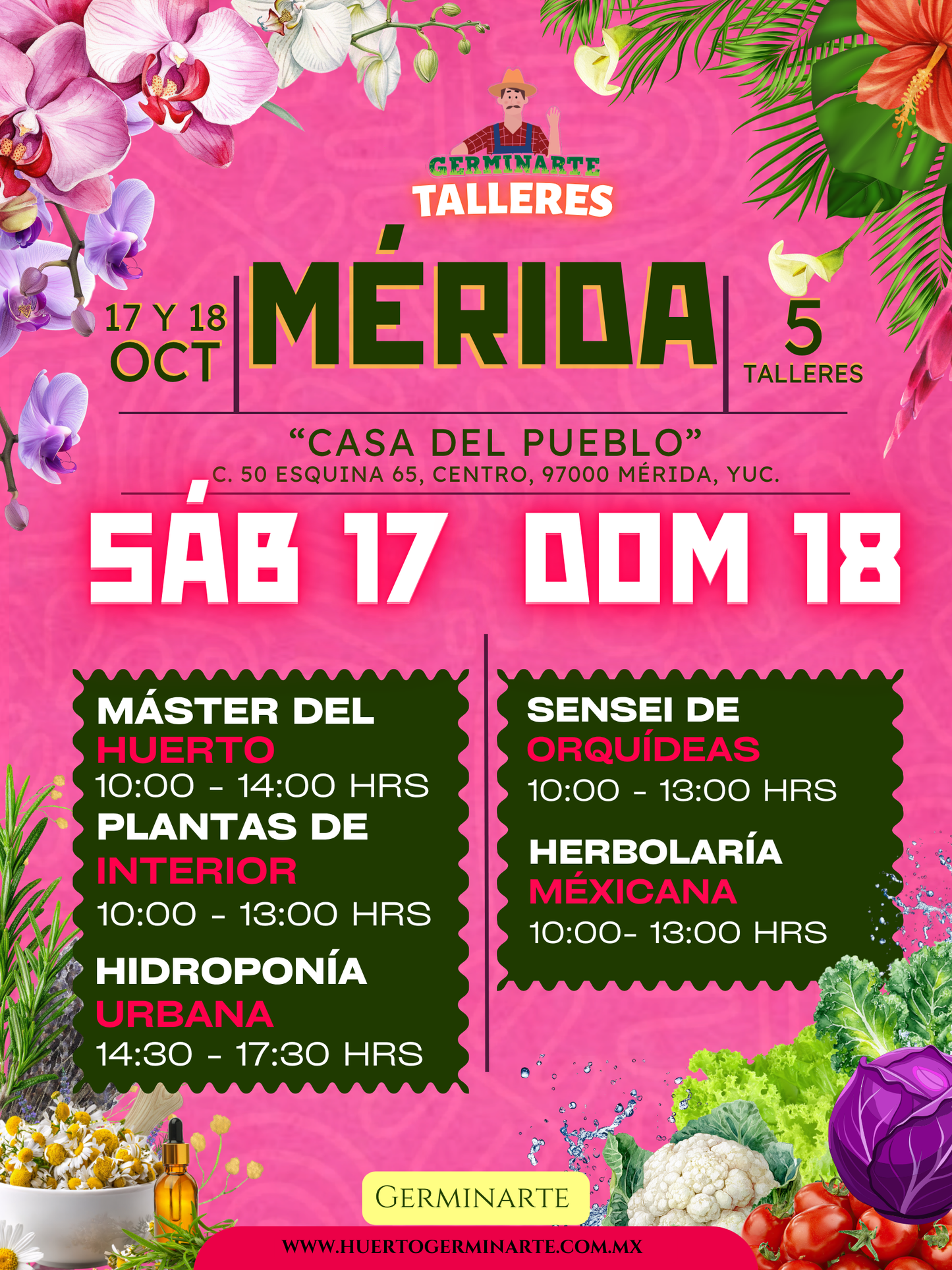Mérida 17 y 18 de Octubre