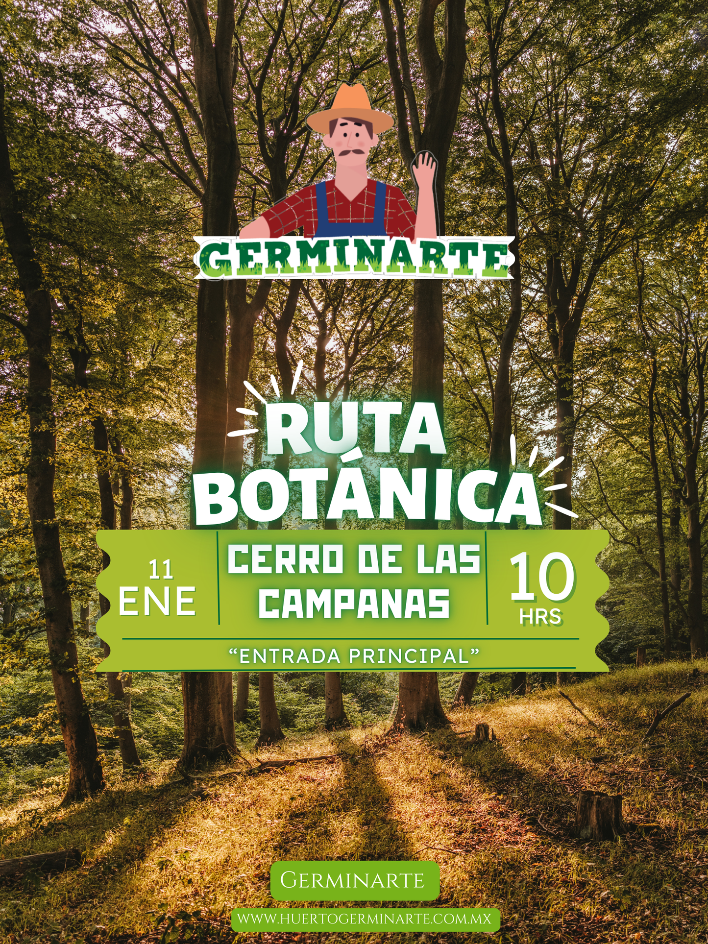 Ruta Botánica Cerro de las campanas 11 de Enero