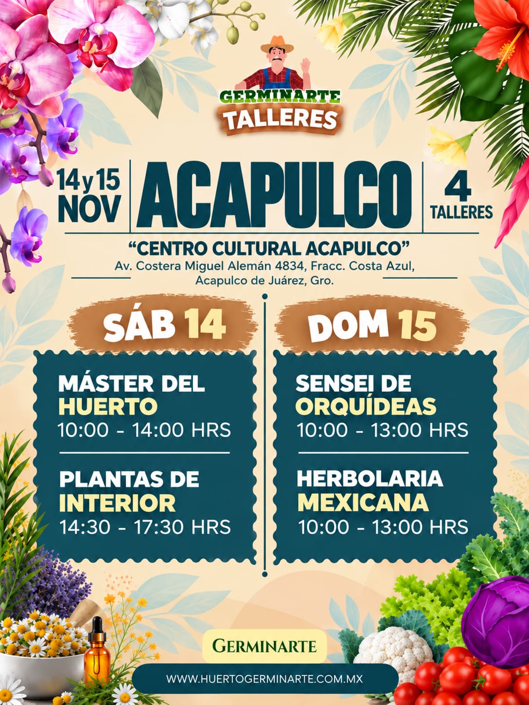 Acapulco 14 y 15 de noviembre