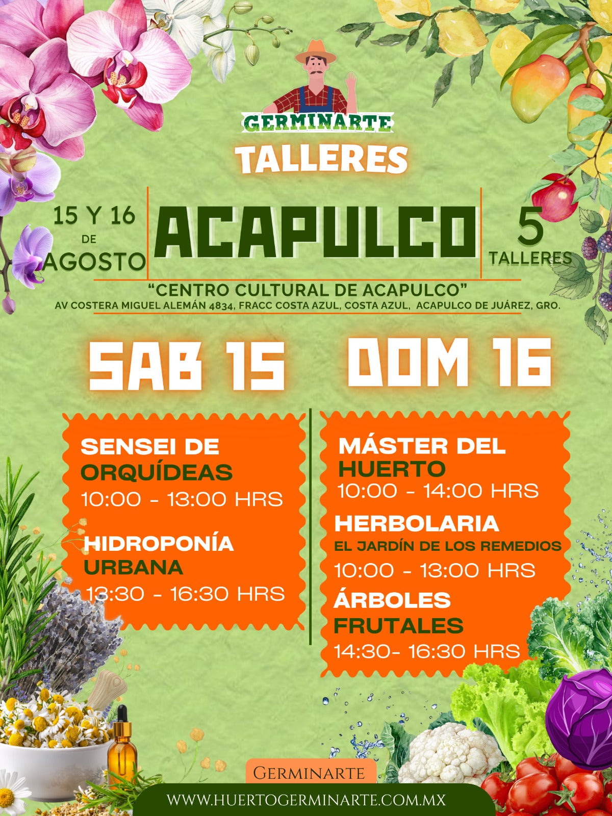 Acapulco 15 y 16 de Agosto