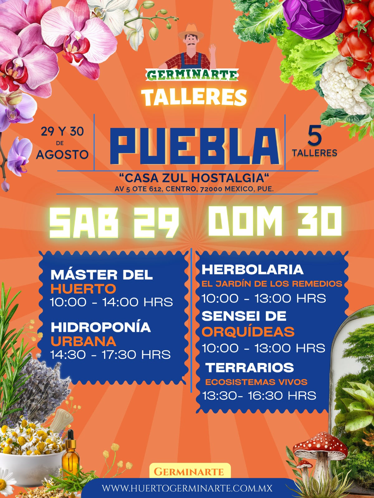 Puebla 29 y 30 de Agosto
